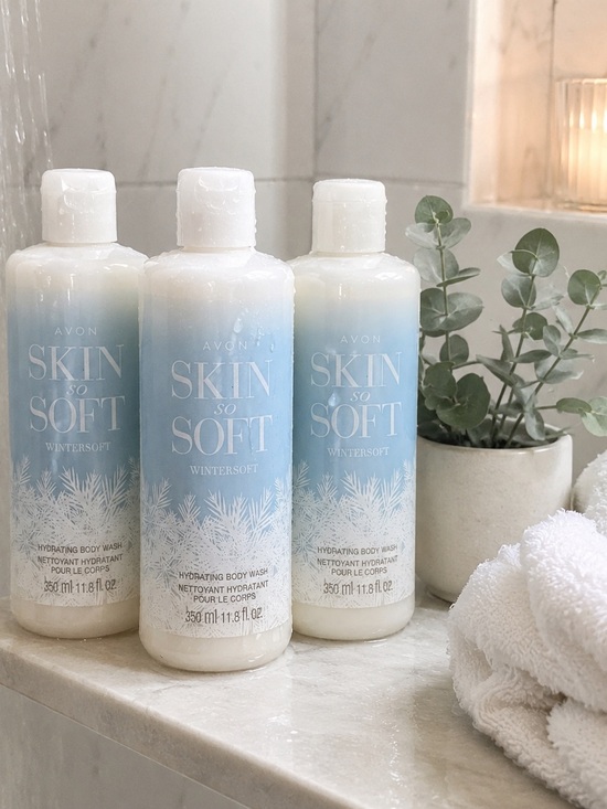 Avon Other - Avon Skin So Soft Wintersoft Hydrating Body Wash 11.8 oz Lot of 3 New Sealed